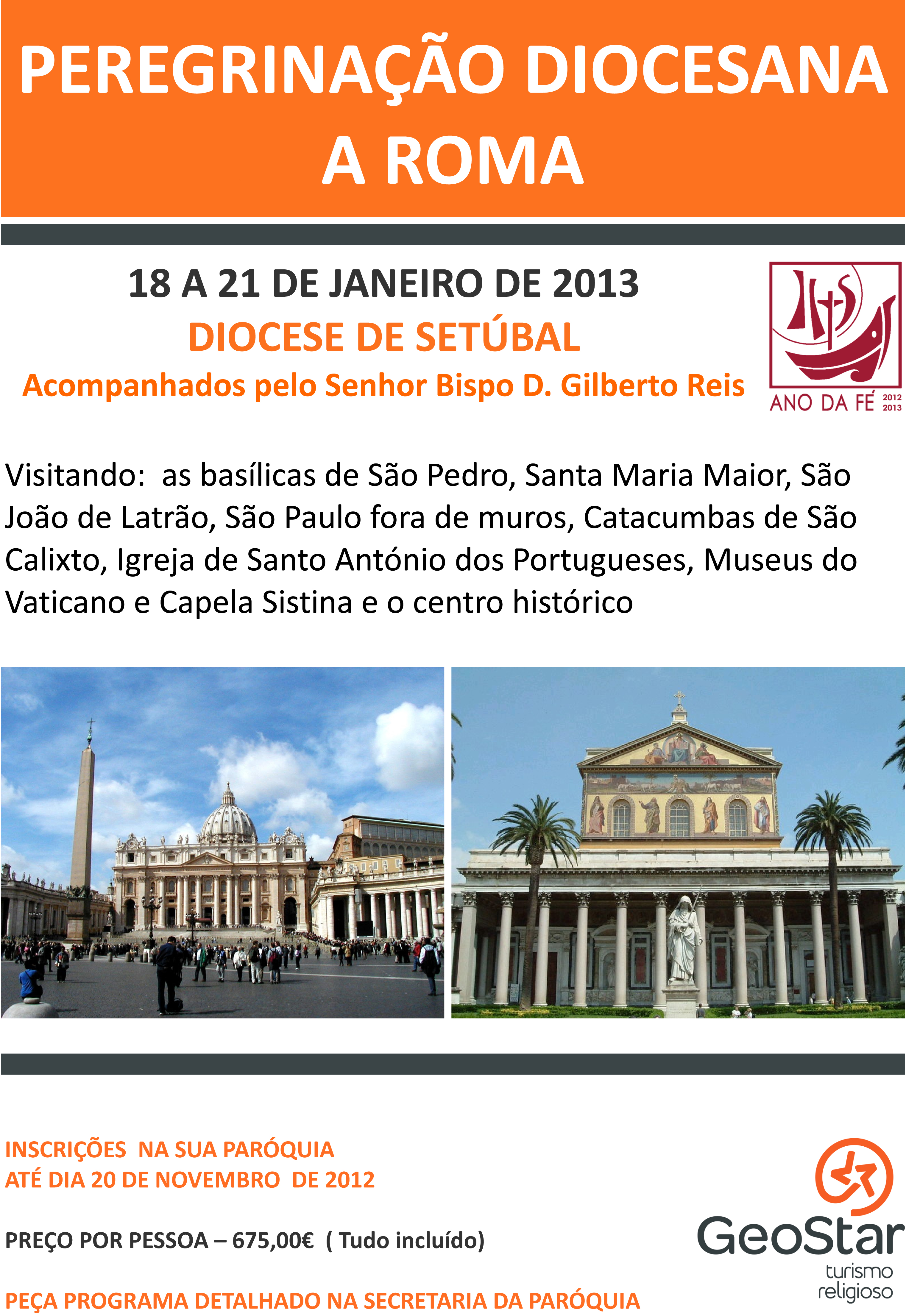 Peregrinação Diocesana a Roma